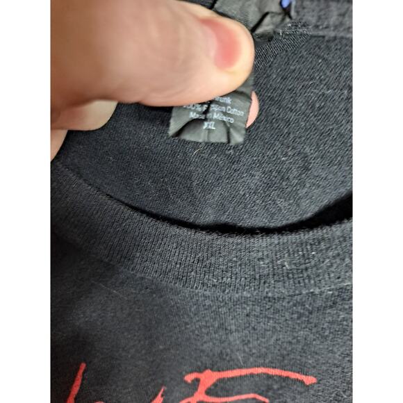 Tultex Men's Black Cotton Pink Floyd The‎ Wall Short Sleeve T-Shirt Size XL - Picture 8 of 8